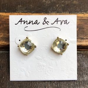 Anna & Ava Jewel Post Studs